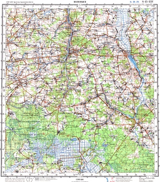 Подробная, большая карта Волковыского района